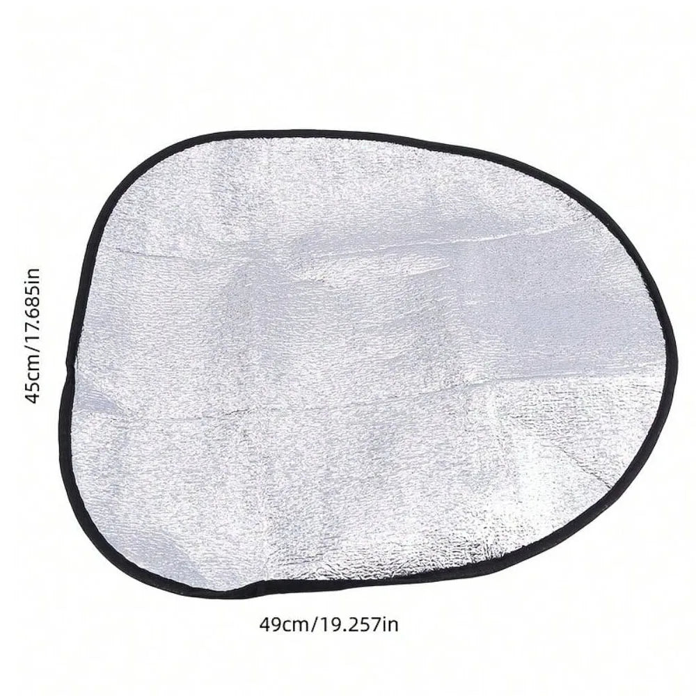 Car Steering Wheel Sun Shade Cover | Universal Fit for SUVs, Trucks, and Cars additional angle