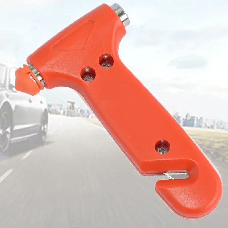 Car Emergency Safety Hammer Seat Belt Cutter Window Glass Breaker lifestyle view