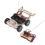 DIY RC Car Model Assemble Kit Mini Teaching Learning STEM Project Science Education additional angle