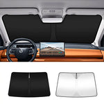 For Leapmotor C10 C16 2025 Full Black Car Sunshade Side Window Privacy Curtains | Hea alternate view