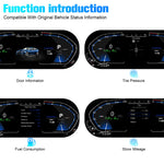 10 UI Cluster Dashboard for BMW 3 Series M3 E46 1998-2005 | Digital Speedometer & LCD lifestyle view