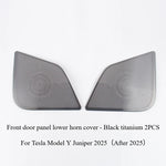 For Tesla Model Y Juniper 2025 Car Audio Speaker Cover Trim | Stainless Steel Sound F alternate view