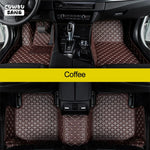 CUWEUSANG Custom Car Floor Mats For Mitsubishi Pajero Sport Auto Carpets Foot Coche Accessorie