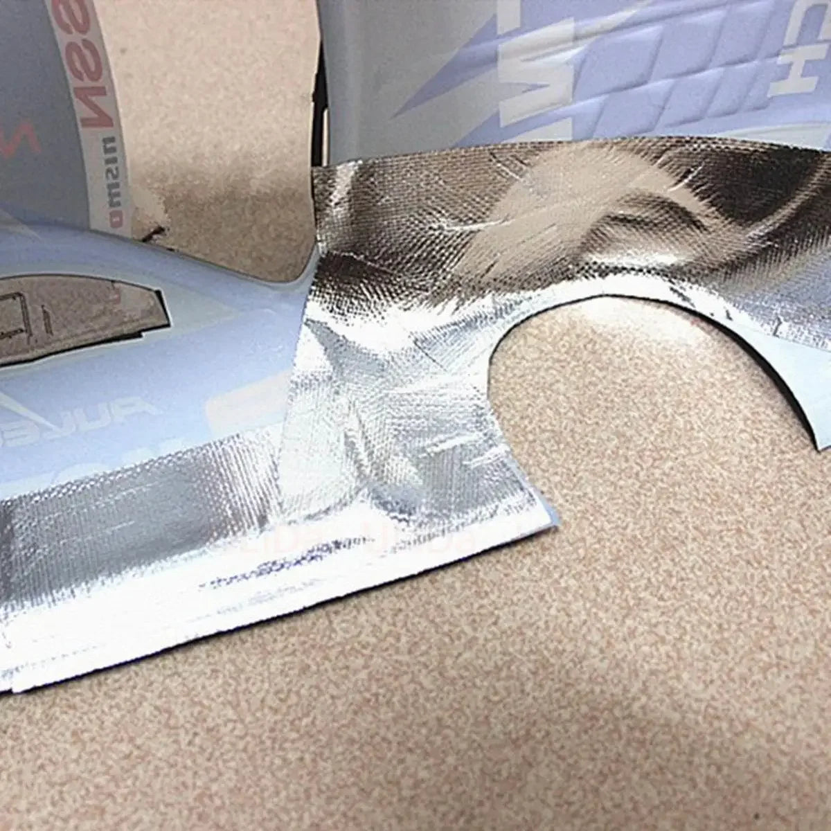 RC Car Body Shell Foil Tape TRX4 TRX6 D100 D90 SCX10 III close-up view