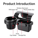 Car Organizer Box with Cup Holder and Phone Slot additional angle