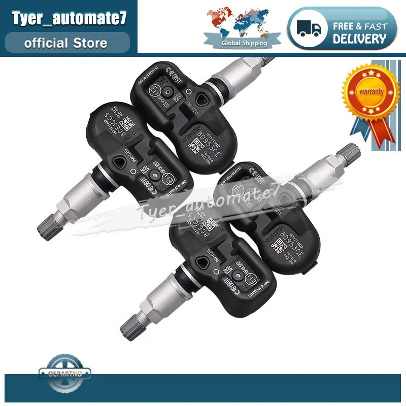42607-48020 Tire Pressure Monitor Sensor | For Toyota C-HR Camry Corolla Lexus LS50 additional angle