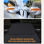 Car Windshield Snow Shield Cover | All-Season Front Window Frost and Sun Protection lifestyle view
