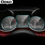 For Alfa Romeo Stelvio Giulia 2015+ Car Interior Instrument Panel Dashboard Membrane LCD Screen TPU