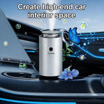 Smart Car Aroma Diffuser Auto Start Stop | Dual Mode Air Freshener for Vehicle and Hom close-up view