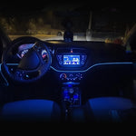 5m Car Interior Atmosphere Lighting LED Strip 5V DIY Flexible EL Cold Light Line Tube With USB Auto Decoration Ambient Lamp