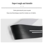 New Universal Imitation Carbon Fiber Leather Car Door Sill Protection Strip Tough And lifestyle view