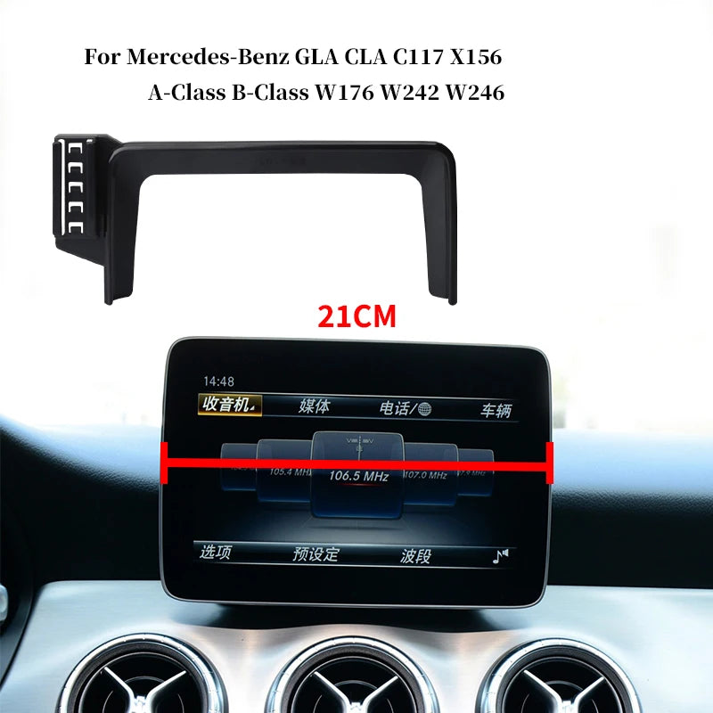 Car Phone Holder for Mercedes-Benz W176 W242 W246 A-Class B-Class C117 X156 GLA CLA | alternate view