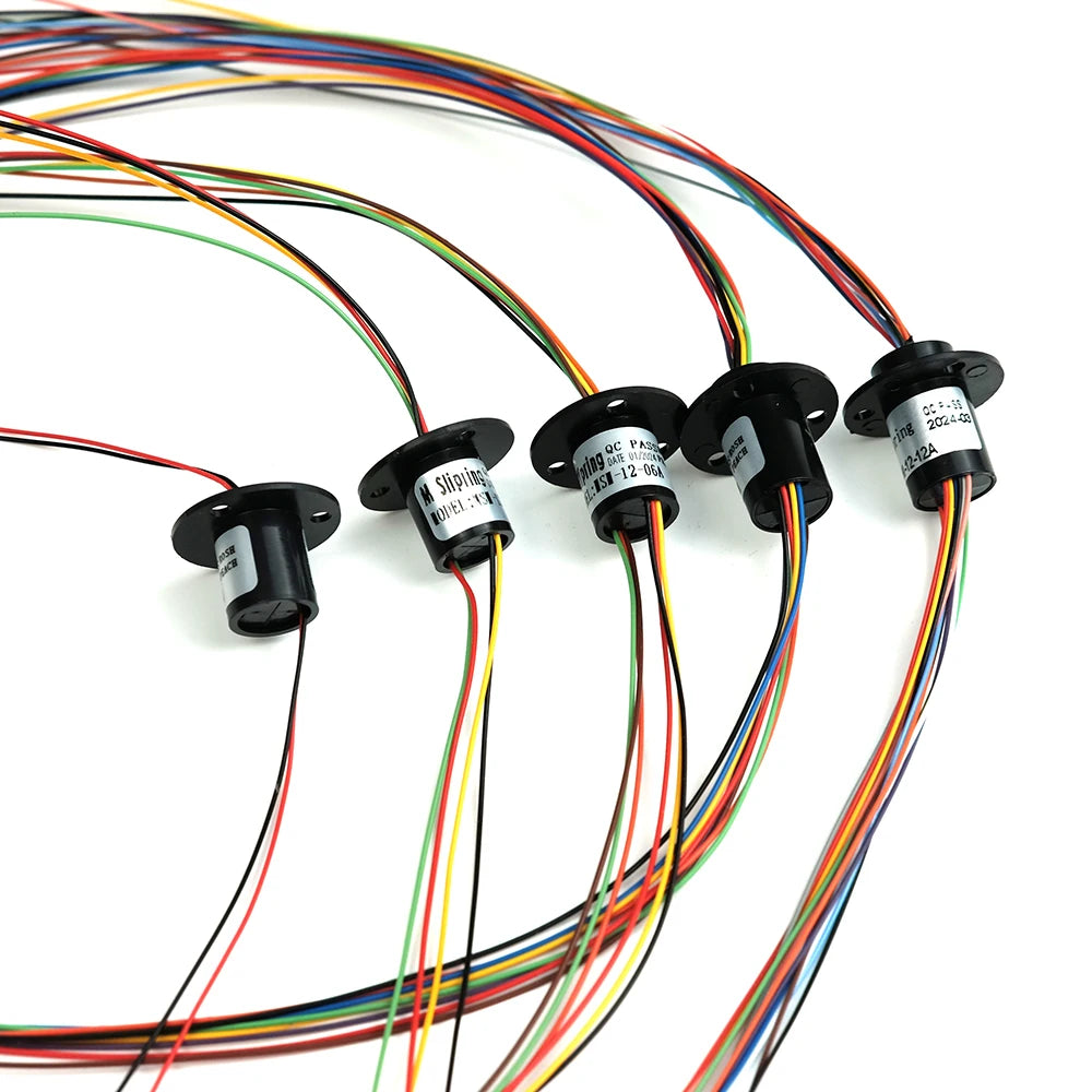 Micro Slip Ring 12.5mm 2/4/6/8/12/18 Channel For RC Excavator DIY Gimbal