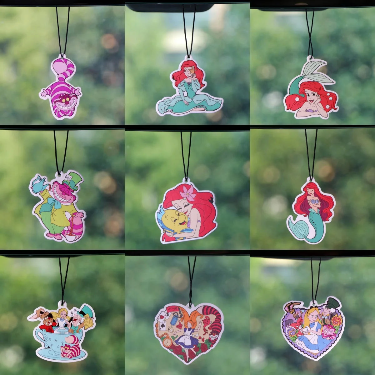 Fairy Tale Princess Solid Perfume Hanging Car Air Freshener | Lovely Paper Scented Decor