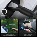 feyree TS-NACS EV Charger | 32A 7KW Portable Charger with APP Control for Tesla alternate view