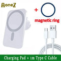 30W Fast Wireless Car Charger MagSafe For iPhone 17 16 15 14 13 12 Pro Max Samsung Xiaomi Air Vent Mount Magnetic Phone Holder