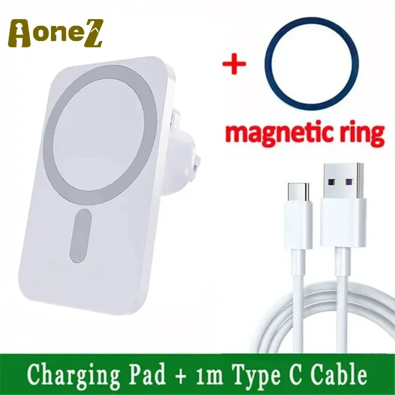 30W Fast Wireless Car Charger | MagSafe Car Mount for iPhone and Android alternate view