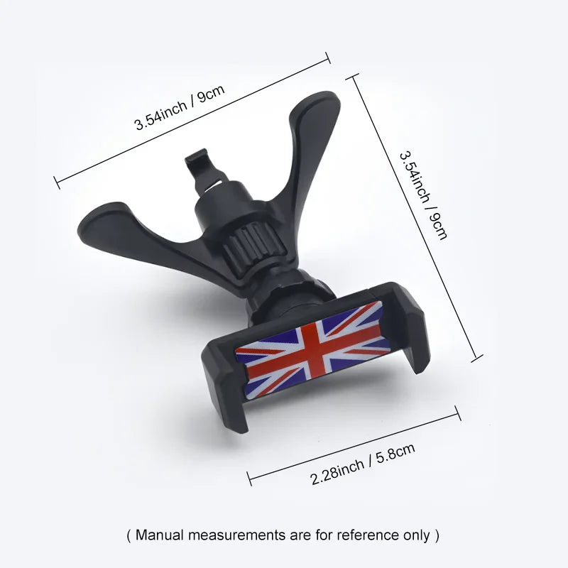 MINI Cooper Car Air Vent Phone Holder | Secure Dashboard Mount for Select Models additional angle