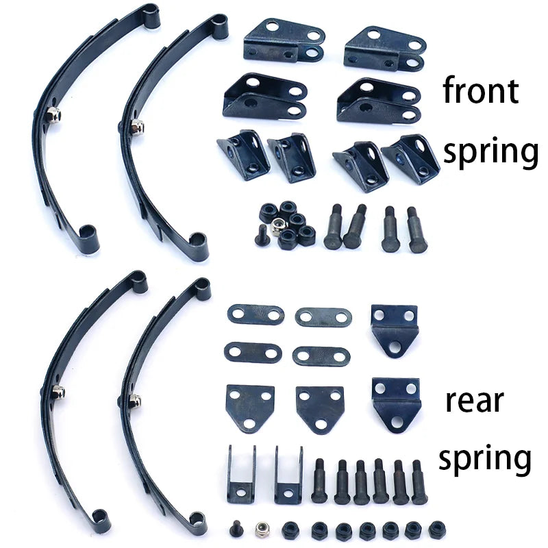 RC Truck Metal Simulation Front/rear Suspension Spring for 1/14 Tamiya SCANIA 770S R620 VOLVO BENZ A