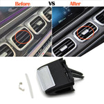 Car Air Conditioner Central Left Right AC Vent Grille Tab Clip Outlet Repair Kit For Mercedes Benz GLE GLS W167 2020-2025