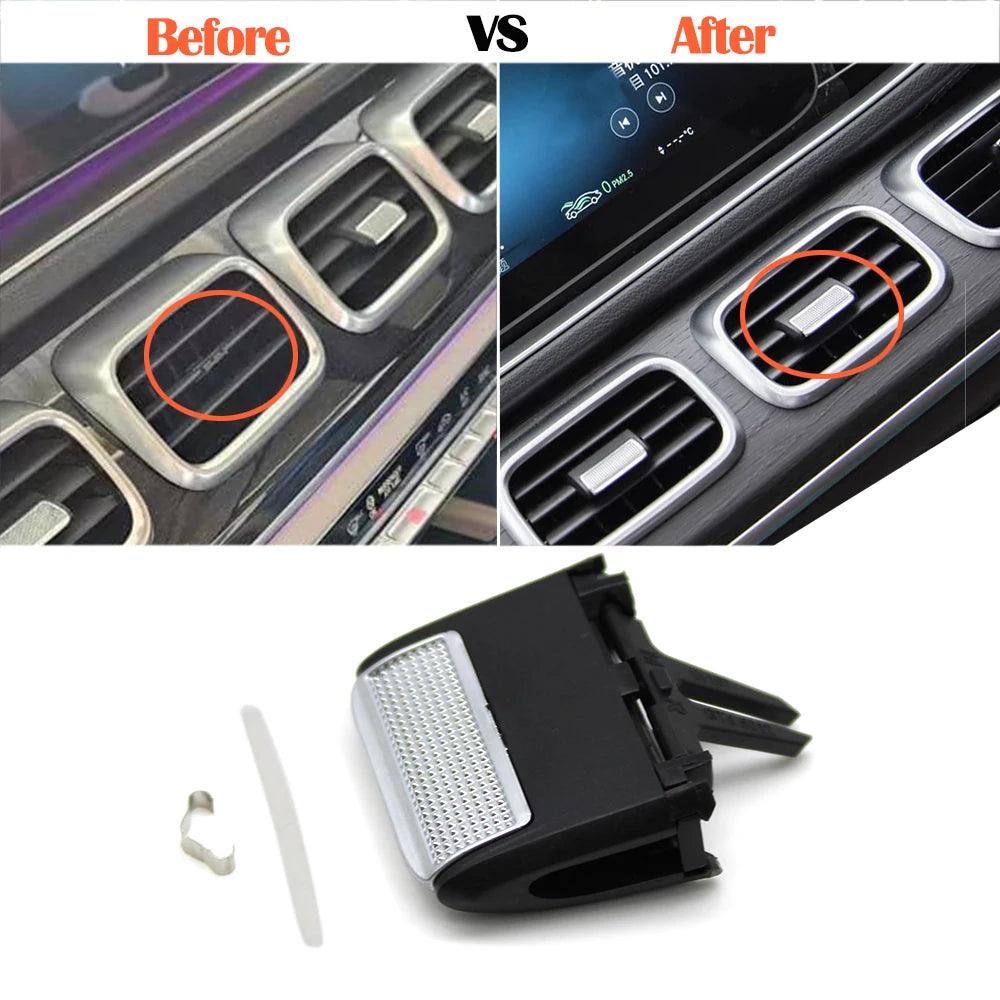 Car Air Conditioner Central Left Right AC Vent Grille Tab Clip Outlet Repair Kit For Mercedes Benz GLE GLS W167 2020-2025