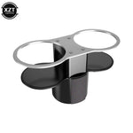 Car Universal Drink Holder | Dual Cup Bracket for Coke Bottles and Travel Mugs