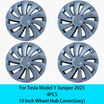 19 Inch Hub Cap Set for Tesla Model Y Juniper 2025+ | 4PCS Wheel Cover additional angle