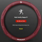 Car Steering Wheel Cover For Peugeot 106 107 108 206 207 208 301 307 308 406 407 408 alternate view