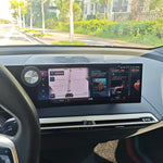For BMW X5 X6 X7 IX 2023 2024 2025 14.9 Inch Screen Phone Magnetic Stand Holder Mount lifestyle view