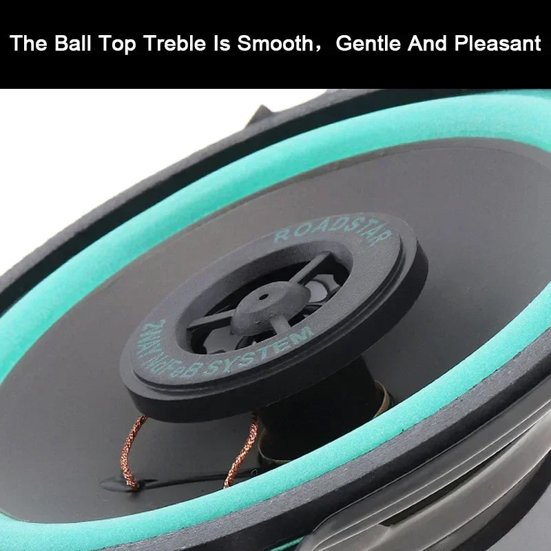 4/5/6.5 Inch Universal Car Coaxial Speakers HiFi Automotive Audio Full Range Frequency S detail view