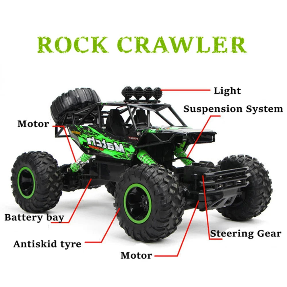 1:12 / 1:16 4WD RC Car 2.4G Radio Control Car Buggy Off-Road Remote Control Cars Trucks detail view