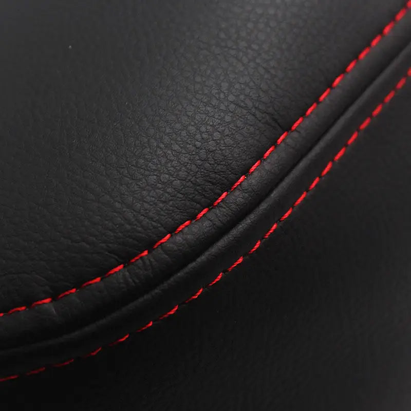 Microfiber Leather For VW Passat B6 2005 2006 2007 2008 2009 Car Interior Center Console Lid Armrest Box Pad Cover Trim Black