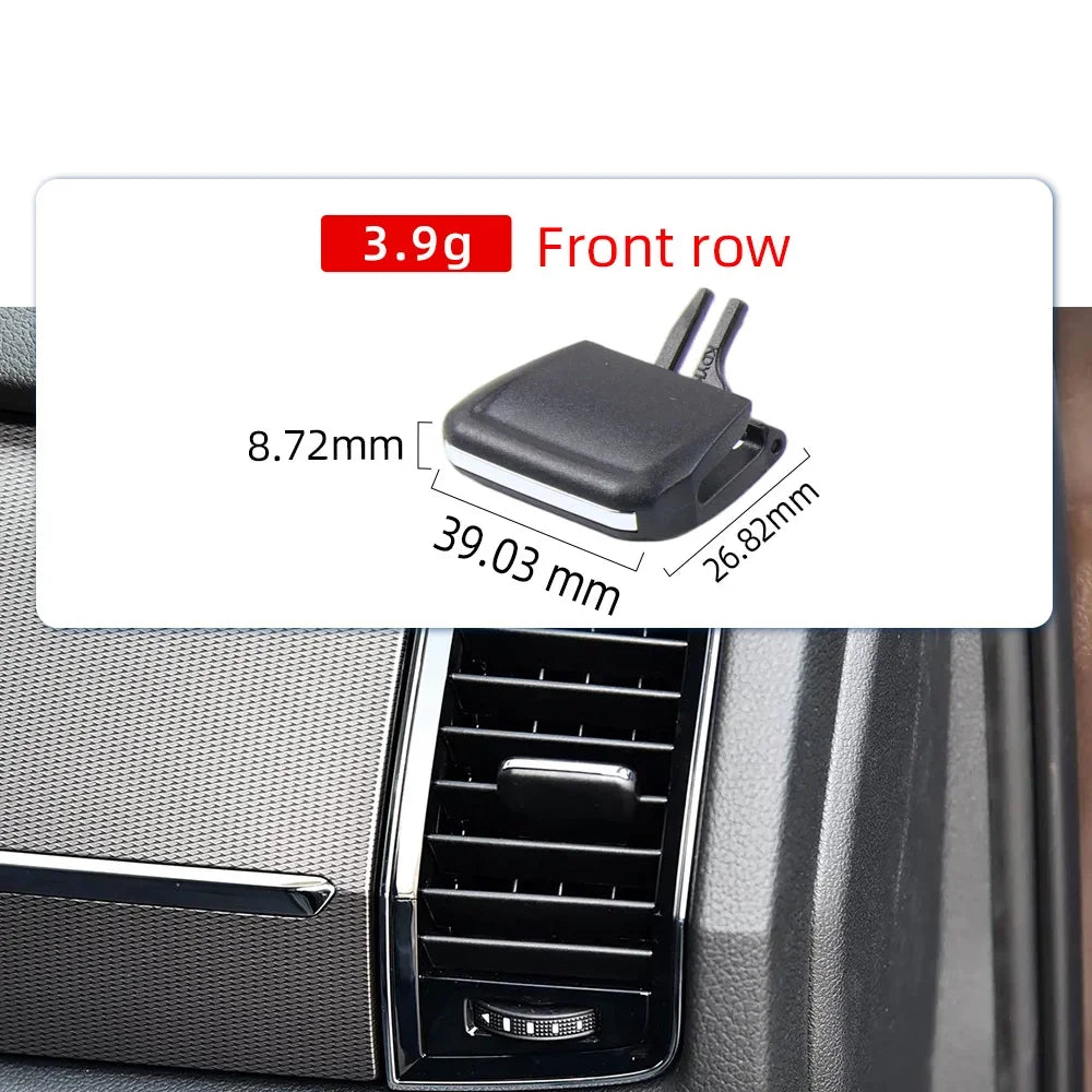 Car Front Rear Air Conditioning Outlet AC Vent Tab Clip For Skoda Kodiaq Karoq 56G819701 56G819702 56G820951 56G820952