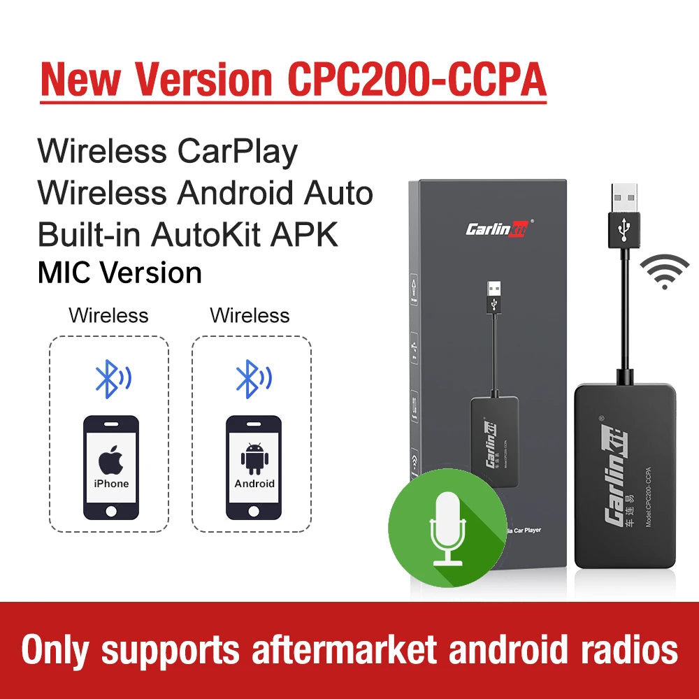 CarPlay Wireless Android Auto Dongle | Upgrade Your Android Car Screen alternate view