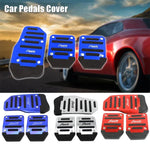 New 2Pcs/3Pcs/set Universal Non-Slip Aluminum Manual Transmission Car Pedal Cover Set alternate view
