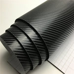 Ultra Glossy Carbon Fiber Vinyl Wrap | Bubble Free Car Sticker Film additional angle