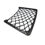 Black Multi Size Car Organizer Net Pocket Car Net Bag Phone Holder Rack Storage Mesh lifestyle view