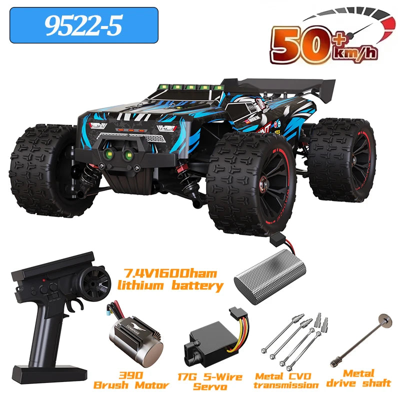 9522PRO 85KM/H High-speed RC Car Brushless Four-wheel Drive Off-road Drift 1:16 Profe alternate view