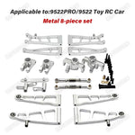 9522 PRO Remote Control Car Parts Swing Arm, Pull Rod, Steering Cup, Tire, Chassis, additional angle