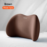 Car Universal Headrest Lumbar Memory Foam Cervical Lumbar Support Car Headrest Backre lifestyle view