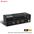 8K 60Hz HDMI eARC Audio Extractor Converter 4K 120Hz HDMI 2.1 Audio Converter Support Dolby Atmos 7.1CH For PS5 XBox DVD TV box