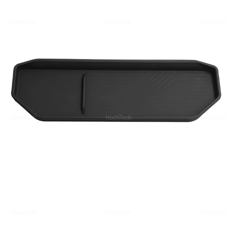 For Kia EV9 MV 2024-2025 Behind Screen Storage Box Dashboard Organizer Hidden Tissue H close-up view