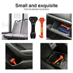 Car Emergency Safety Hammer Seat Belt Cutter Window Glass Breaker additional angle