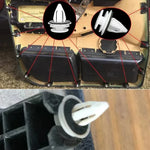 50Pcs Auto Bumper Mudguard Automotive Fastener Clip Car General Accessories Car Interior detail view