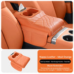Car Center Console Armrest Cushion Cover For ‌GEELY EX5 EX2 Monjaro Tugella Storage Bag 2 Cup Holder Tissue Boxs Armrest Pad
