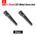 Aluminum Servo Horn Arm 25T for RC Crawler Car close-up view