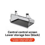 For Tesla Model 3 Y Highland Juniper 2021-2026 Storage Box | Hidden Center Console Org close-up view