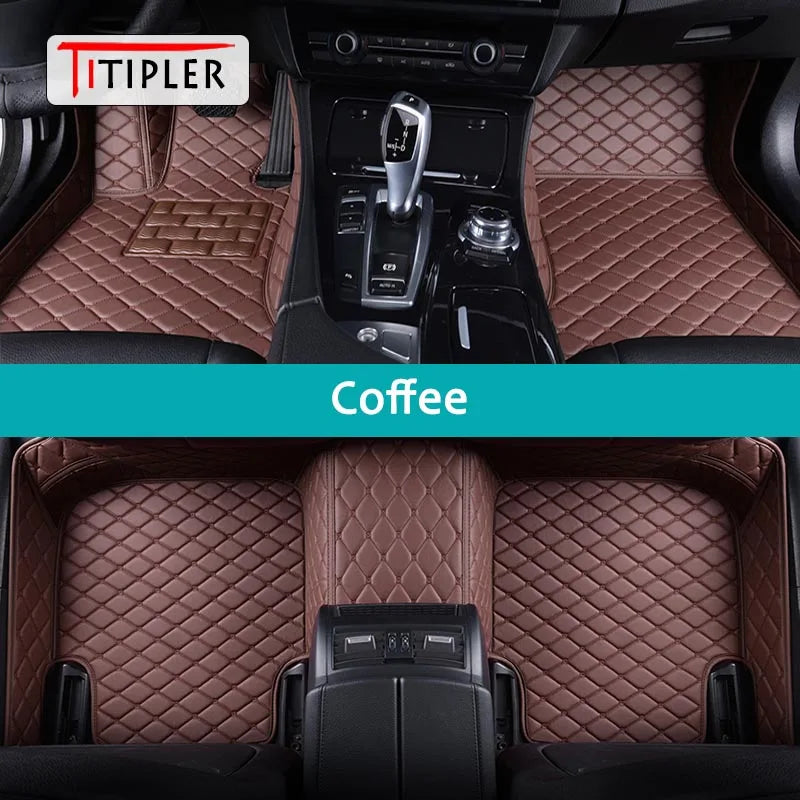 TITIPLER Custom Car Floor Mats For Suzuki Swift Auto Carpets Foot Coche Accessorie