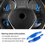 For Alfa Romeo Giulietta MiTo 2011-2019/Fiat 500L 2013-2017 Car Steering Wheel Shift Paddle DSG Extension Shifter Gear Stickers