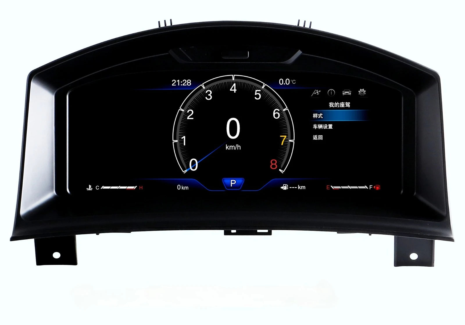 Digital Cluster Dashboard for Opel Astra H 2004-2010 Zafira B 2005-2014 | 12.3 Inch additional angle